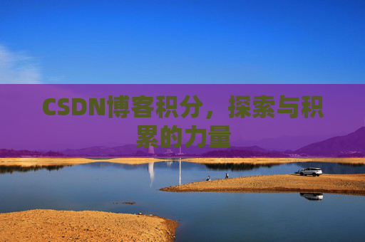 CSDN博客积分，探索与积累的力量